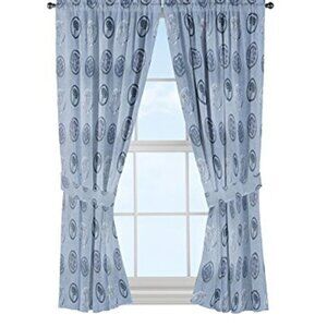Marvel Comics Drapes/Curtain Set Blue#2536